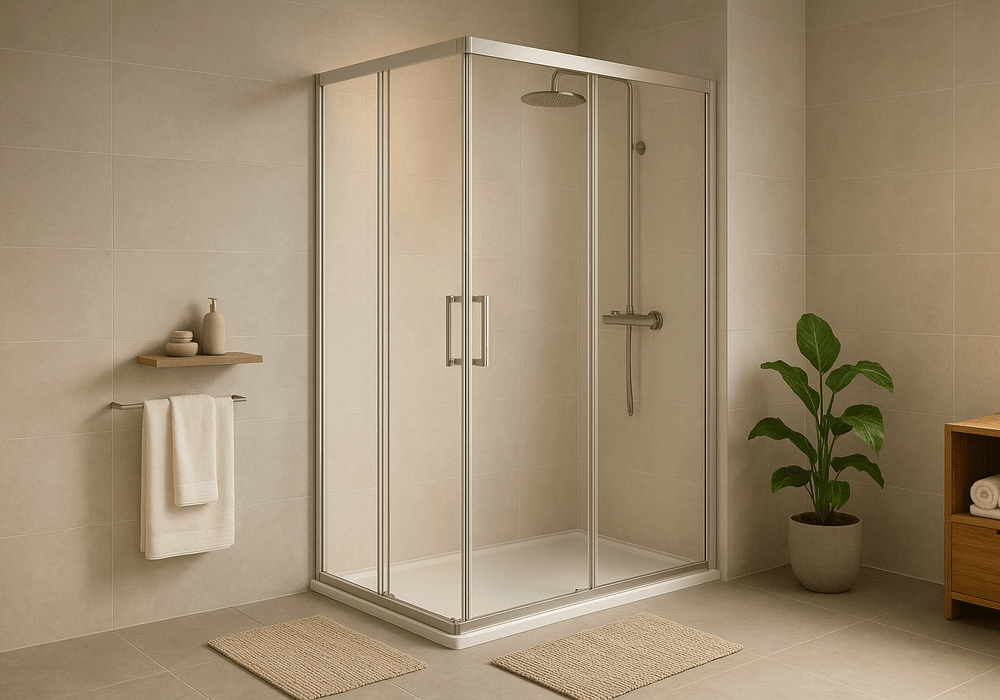 Geheimnisse einer komfortablen und eleganten Dusche zu Hause