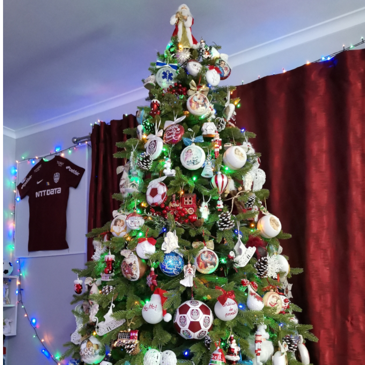 Künstlicher Weihnachtsbaum, Premium, 3D PE-Zweige, 250 cm, inklusive Ständer, Ego-Sw