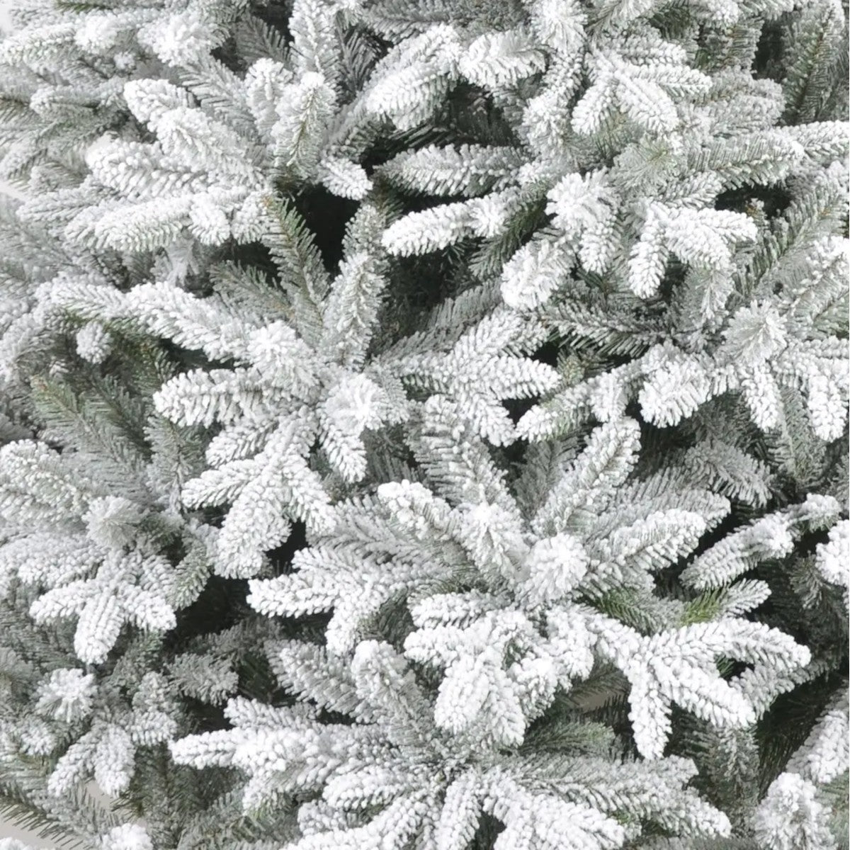 Künstlicher Weihnachtsbaum, beschneit, 3D-Zweige, 6212 Zweige, 185 cm Durchmesser, 300 cm Höhe, inkl. Metallständer, Polar