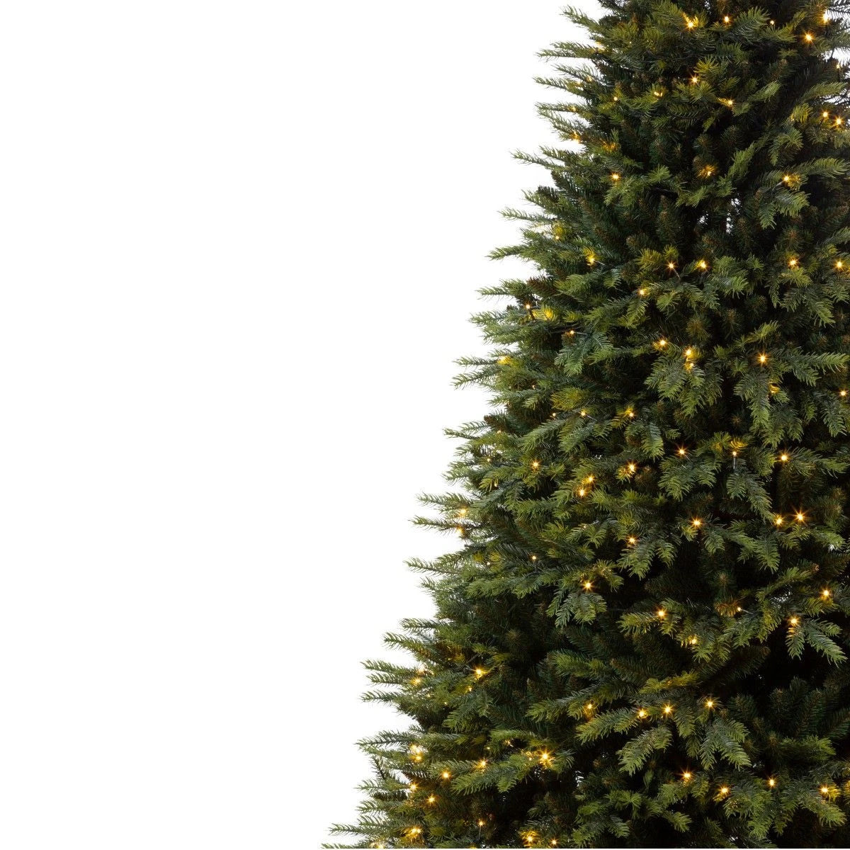 Premium-Weihnachtsbaum mit LED, 3D-Zweige, Normandian PE, Größe 250 cm, inklusive Metallständer