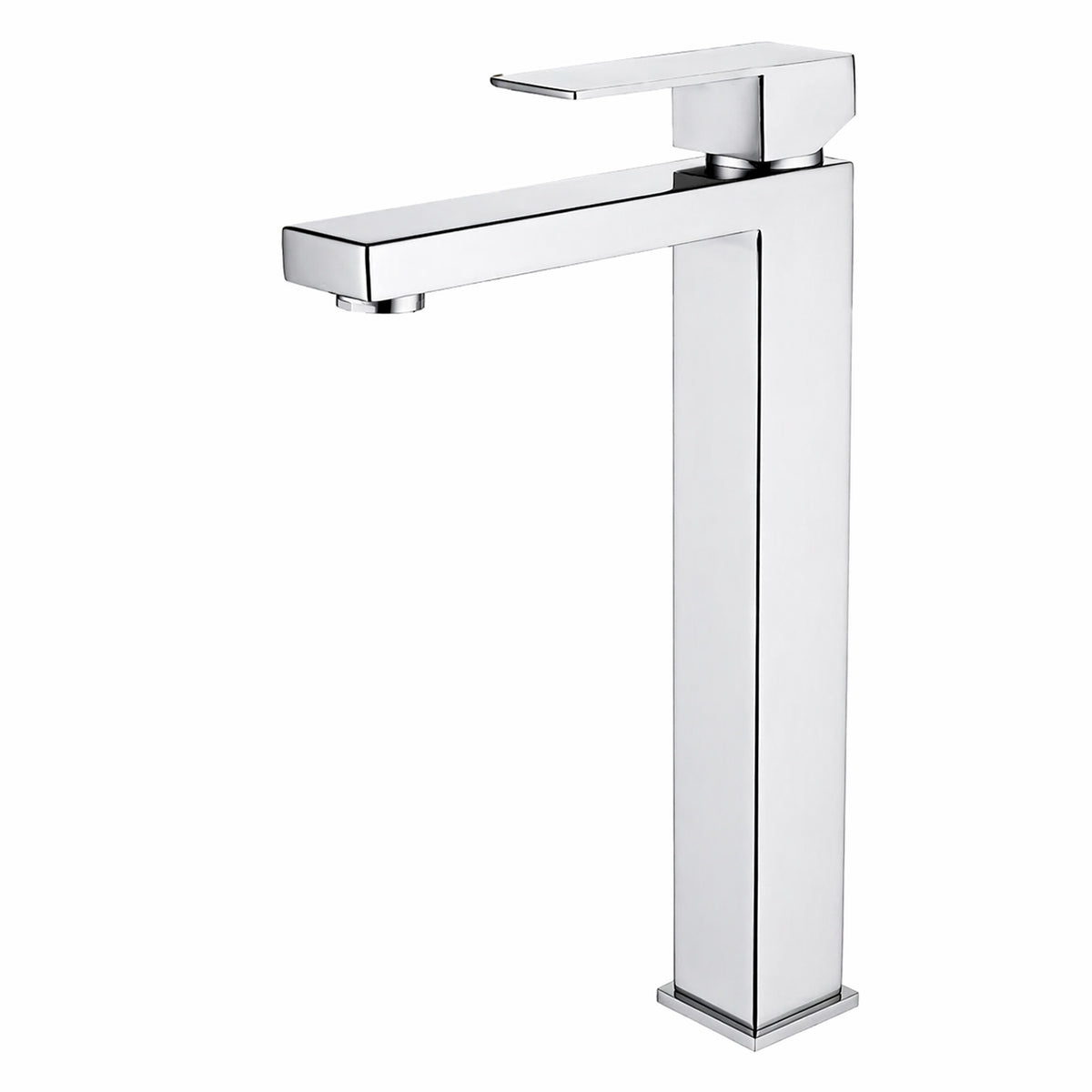 Waschbeckenarmatur, Perlator, Aufsatzmontage, Chrom, Höhe 30 cm, Mira