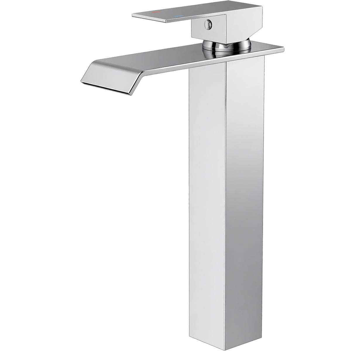 Waschtischarmatur, Wasserfall-Ausführung, Aufsatzmontage, Chrom, Avira