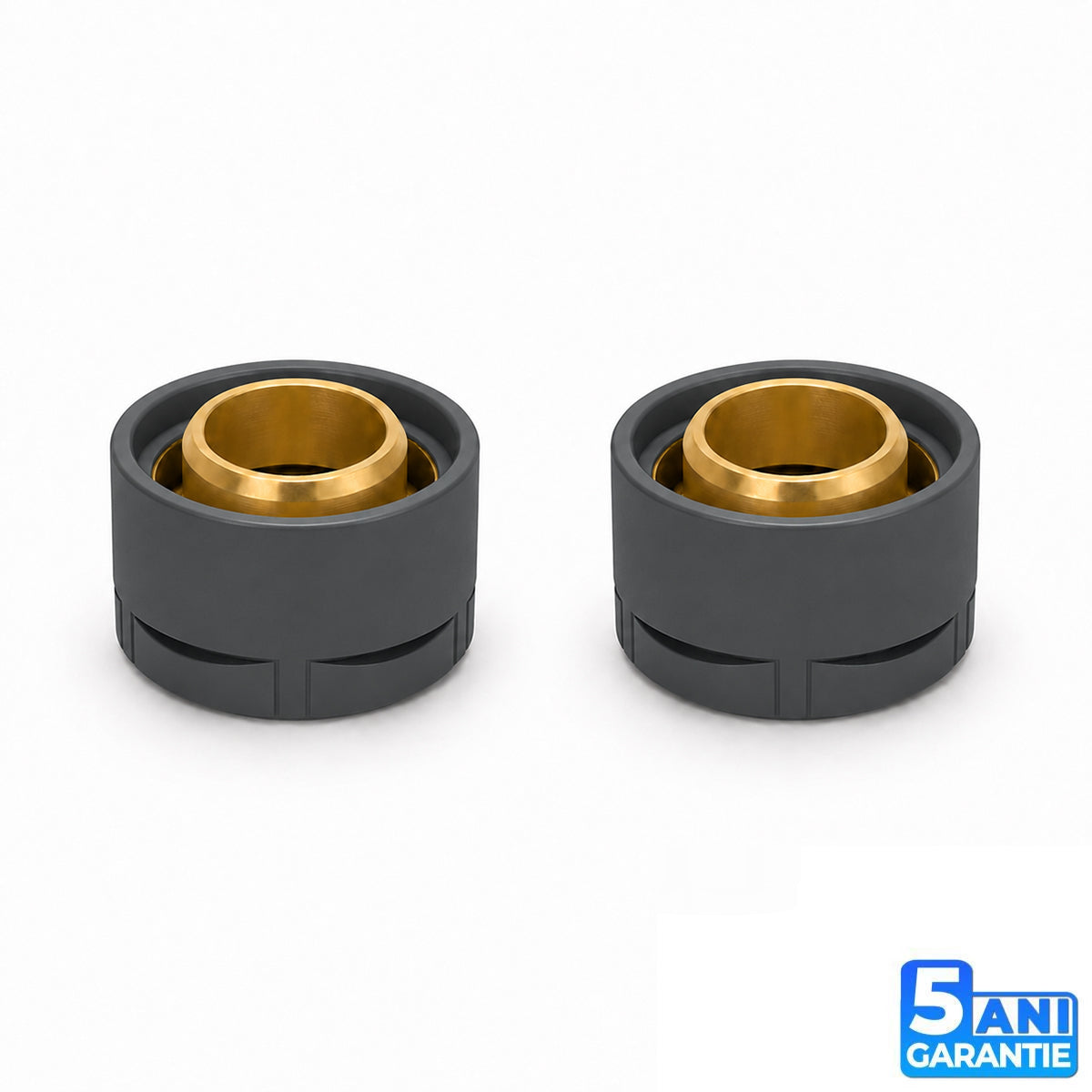 Adapter für Kupferrohre Ø 16 mm, Gewinde 3/4", Messing, Anthrazit