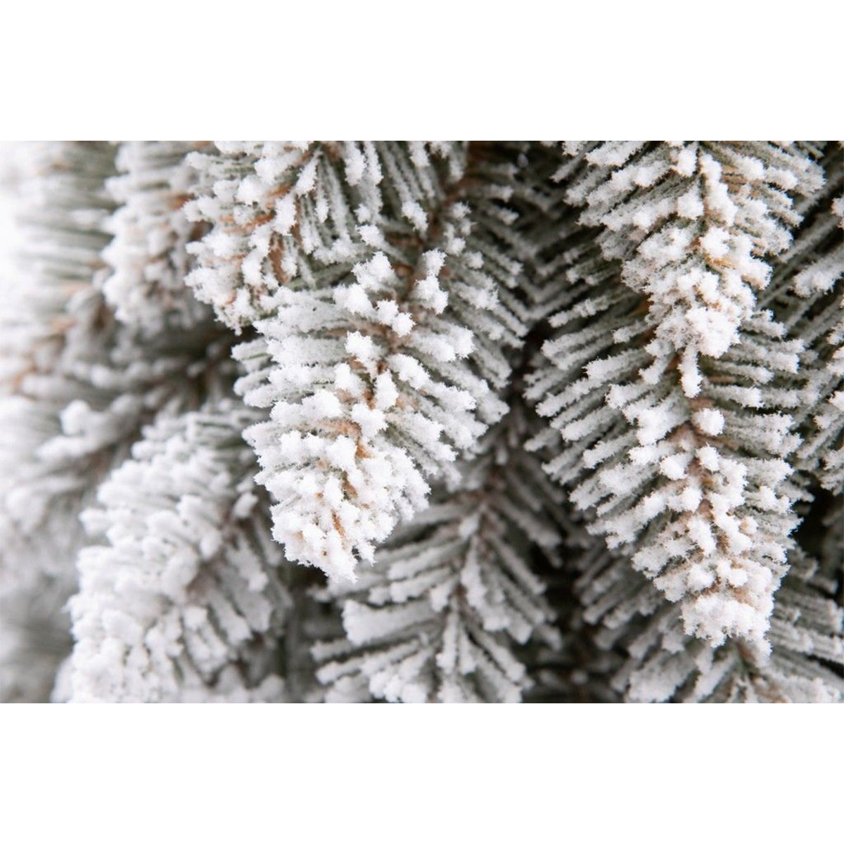 Künstlicher Weihnachtsbaum Slim, beschneit, 366 Zweige, PVC, inklusive Ständer, Ego Interiors, 180 cm