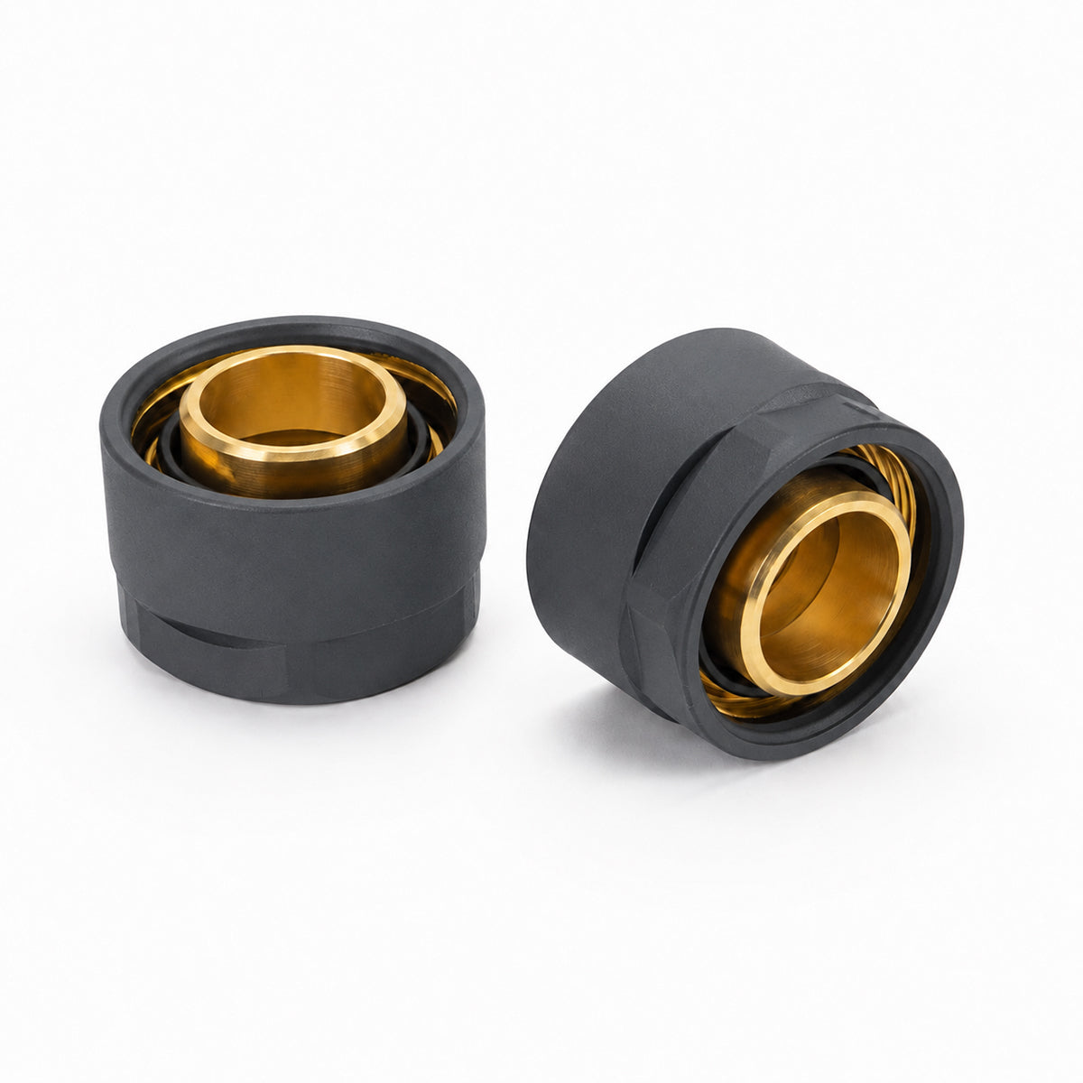 Adapter für Kupferrohre Ø 16 mm, Gewinde 3/4", Messing, Anthrazit