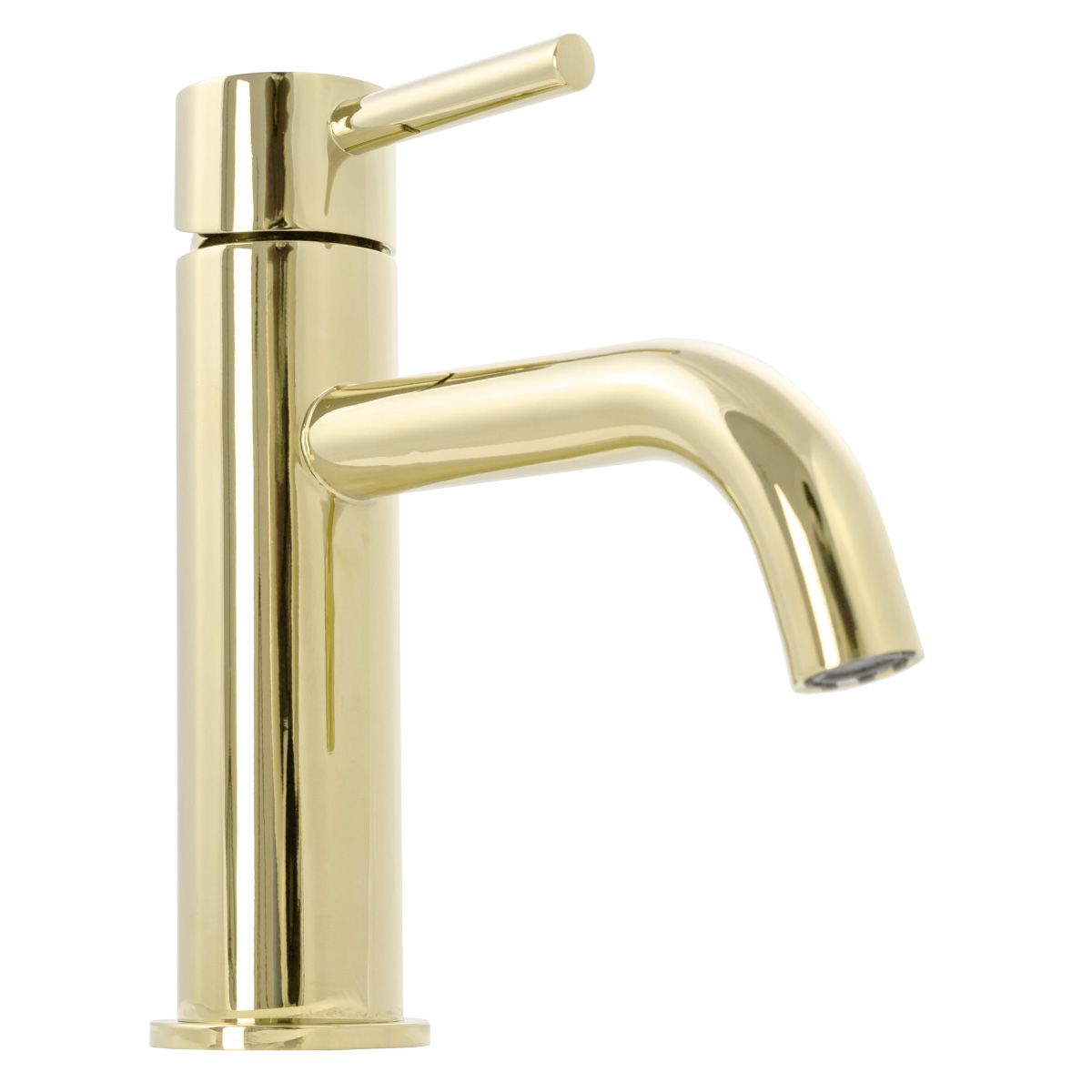 Waschbeckenarmatur REA-Lungo Low, Aufsatzmontage, Luftsprudler, Ausführung L.Gold