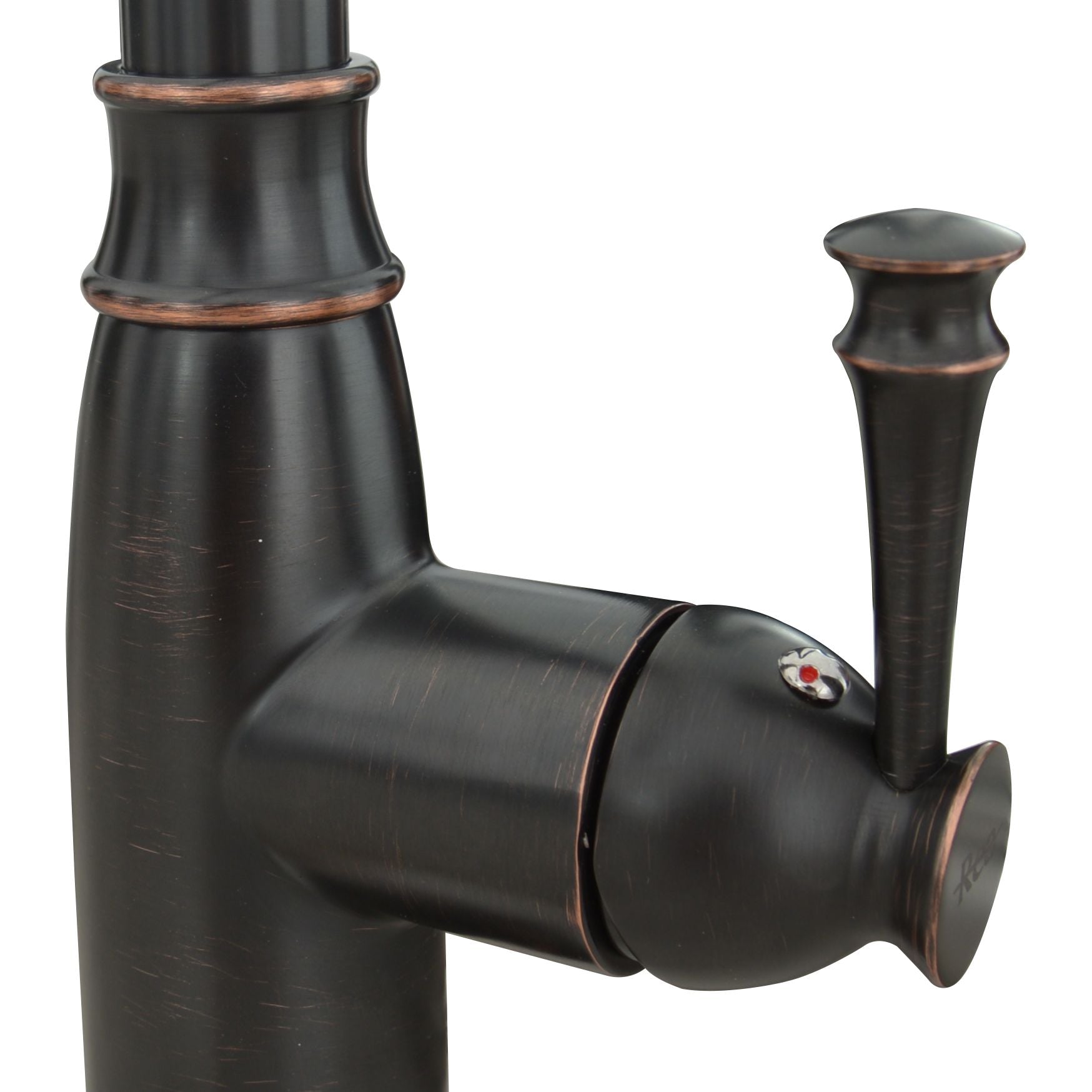 Küchenarmatur Deco Old Black, Oberfläche Mattschwarz, mit Normalstrahl oder herausziehbarer Brause