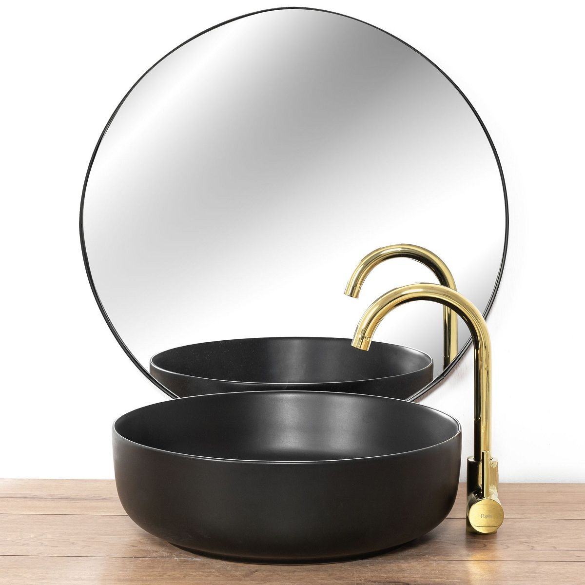 Küchenarmatur REA-Talisa, Gold-Finish, 360-Grad-Schwenkauslauf, exquisites Design, elegant und nützlich