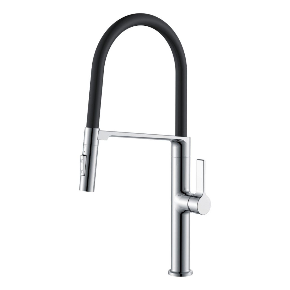 Küchenarmatur, magnetische Halterung, ausziehbare Brause, 2 Strahlarten, flexible Armatur, Chrom, Mira