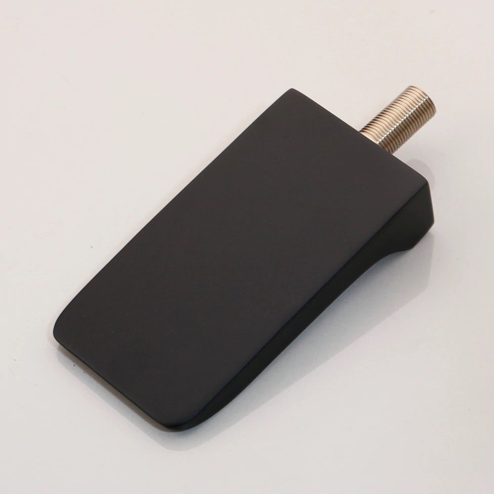 Ego-Mason Wannenarmatur Schwarz, mattschwarz, Unterputzmontage, exklusives Design