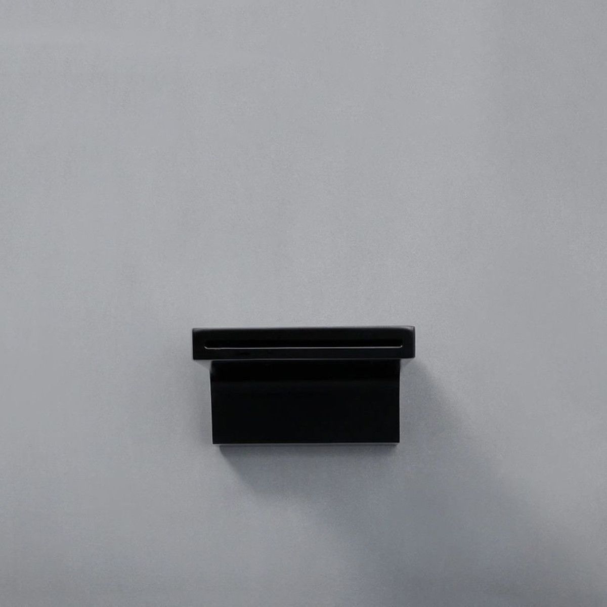 Ego-Mason Wannenarmatur Schwarz, mattschwarz, Unterputzmontage, exklusives Design