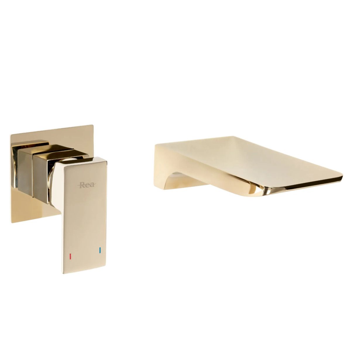 Wannenarmatur REA Mason Gold, gold, Unterputzmontage, exklusives Design