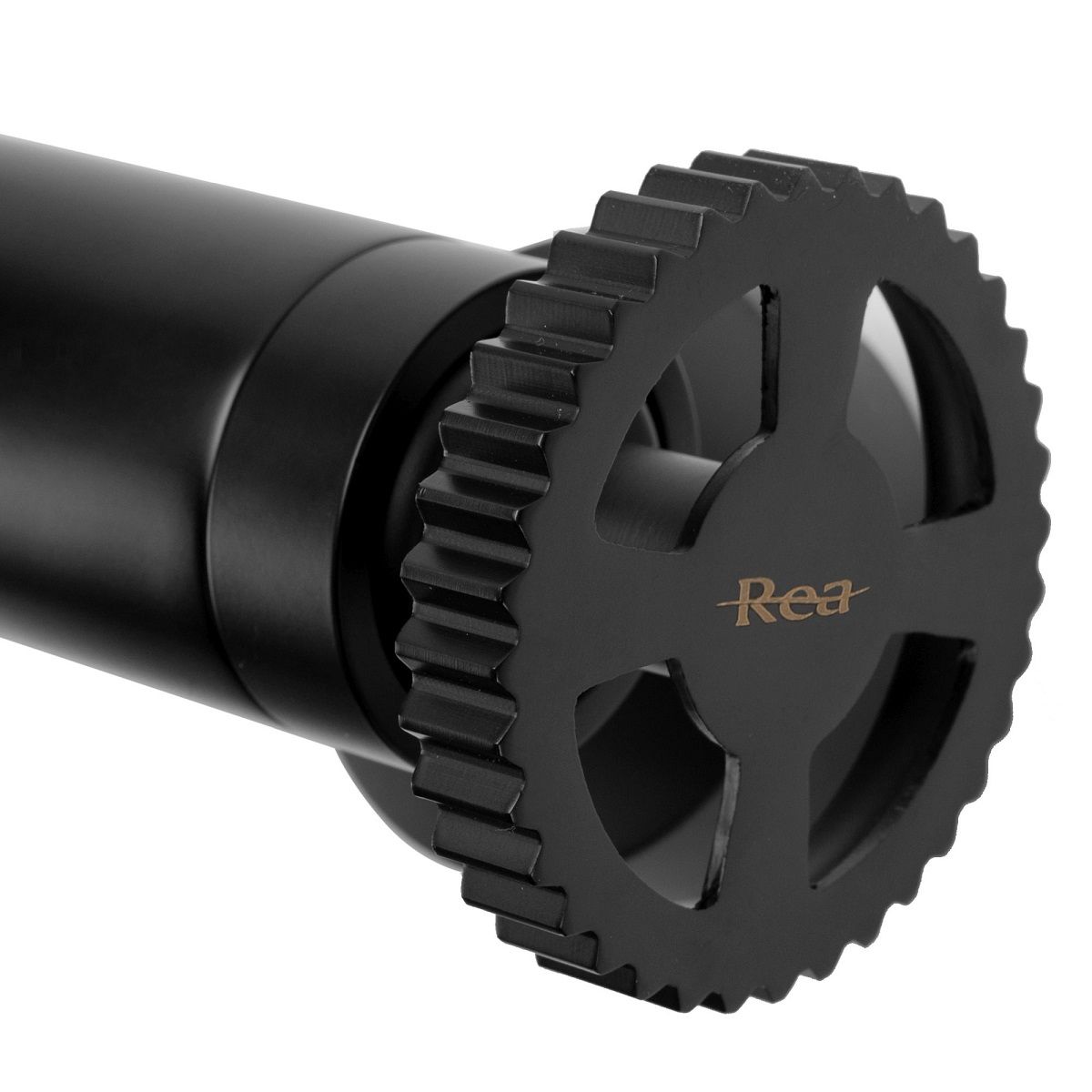 Wannenarmatur REA-Vertigo Black, Wandmontage, schwarzes Finish, modernes Design