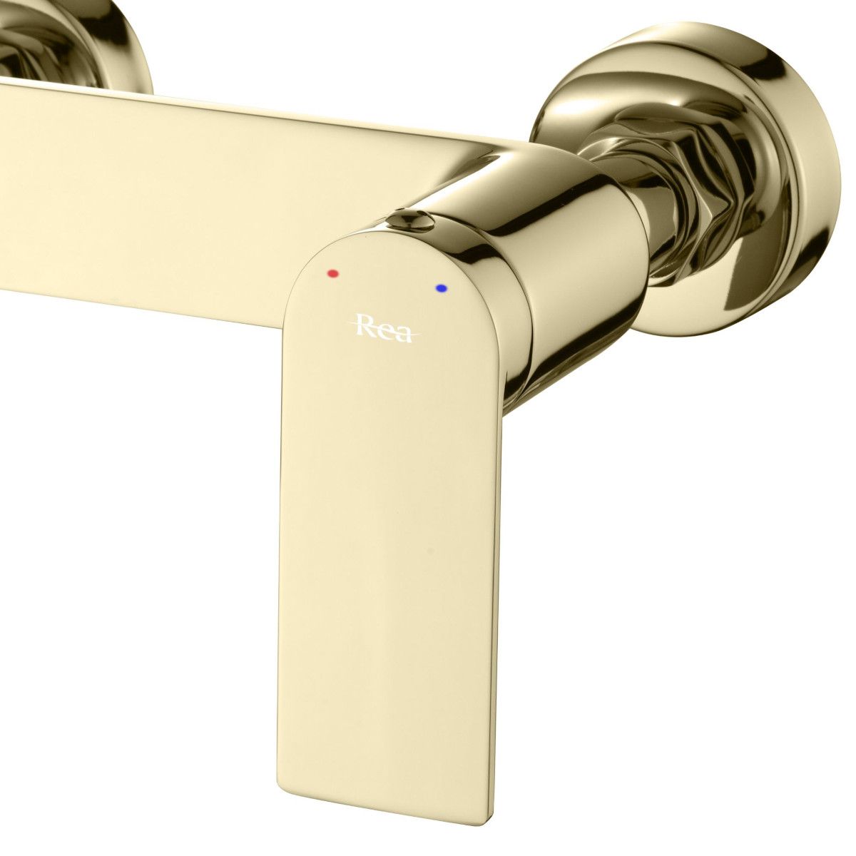 Wannenarmatur Storm Gold, Oberfläche Gold, galvanisiert, Wandmontage