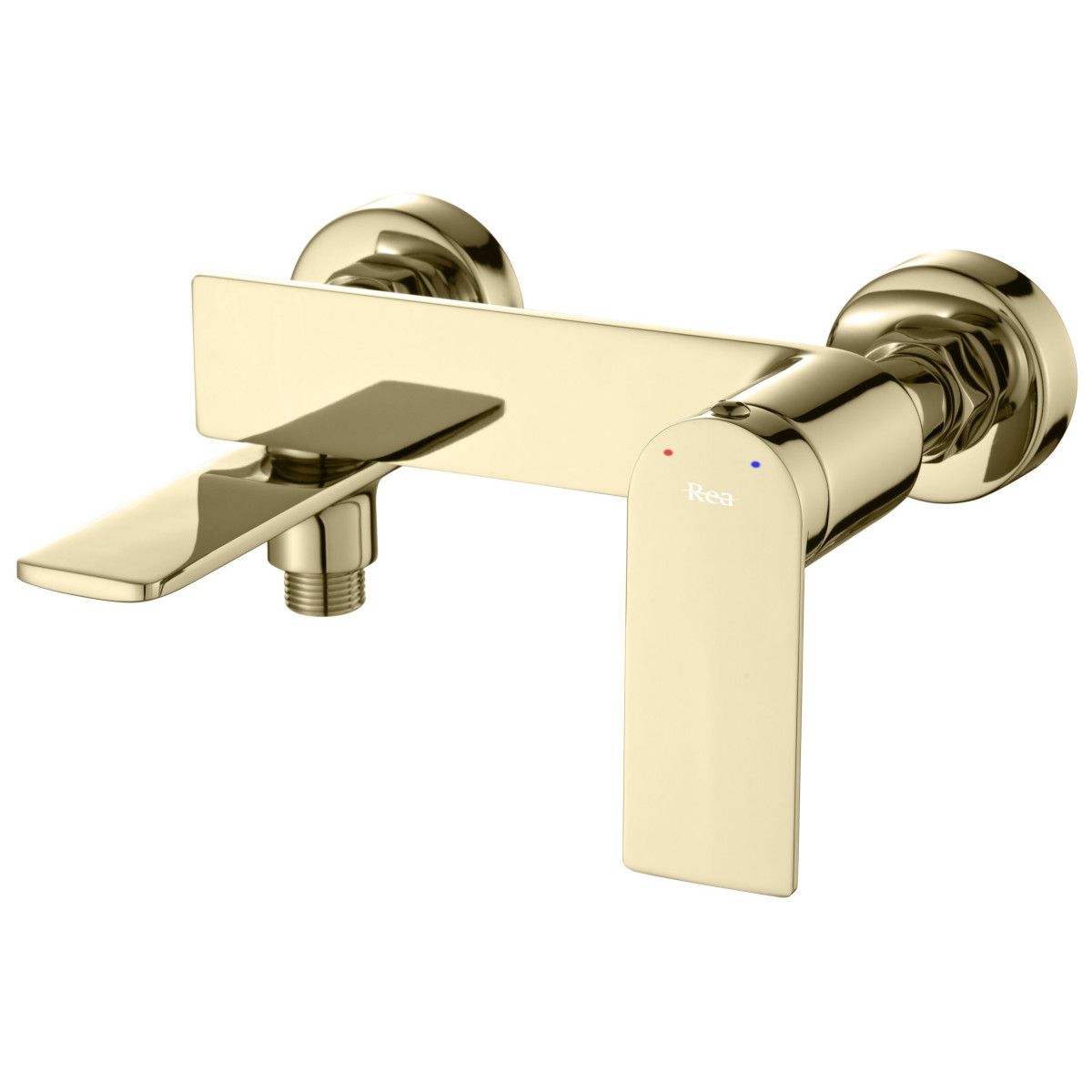 Wannenarmatur Storm Gold, Oberfläche Gold, galvanisiert, Wandmontage