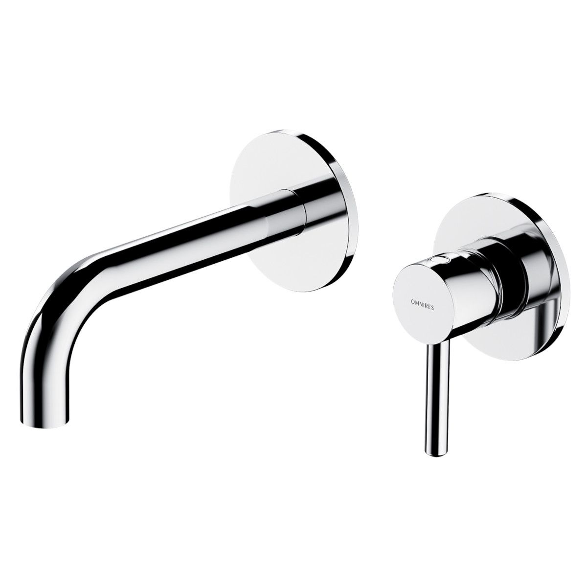 Waschtisch- und Wannenarmatur OMNIRES Y, Ausführung Chrom, 35-mm-Kartusche, Unterputzmontage