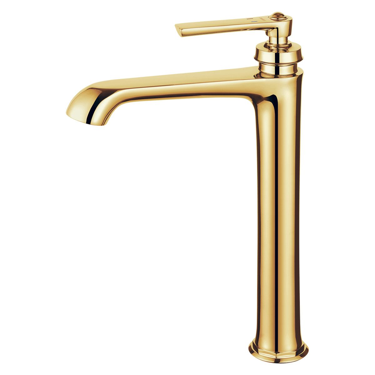 Waschtischarmatur OMNIRES ARMANCE VINTAGE, PVD-Finish, Gold, 32 cm, Aufsatzmontage