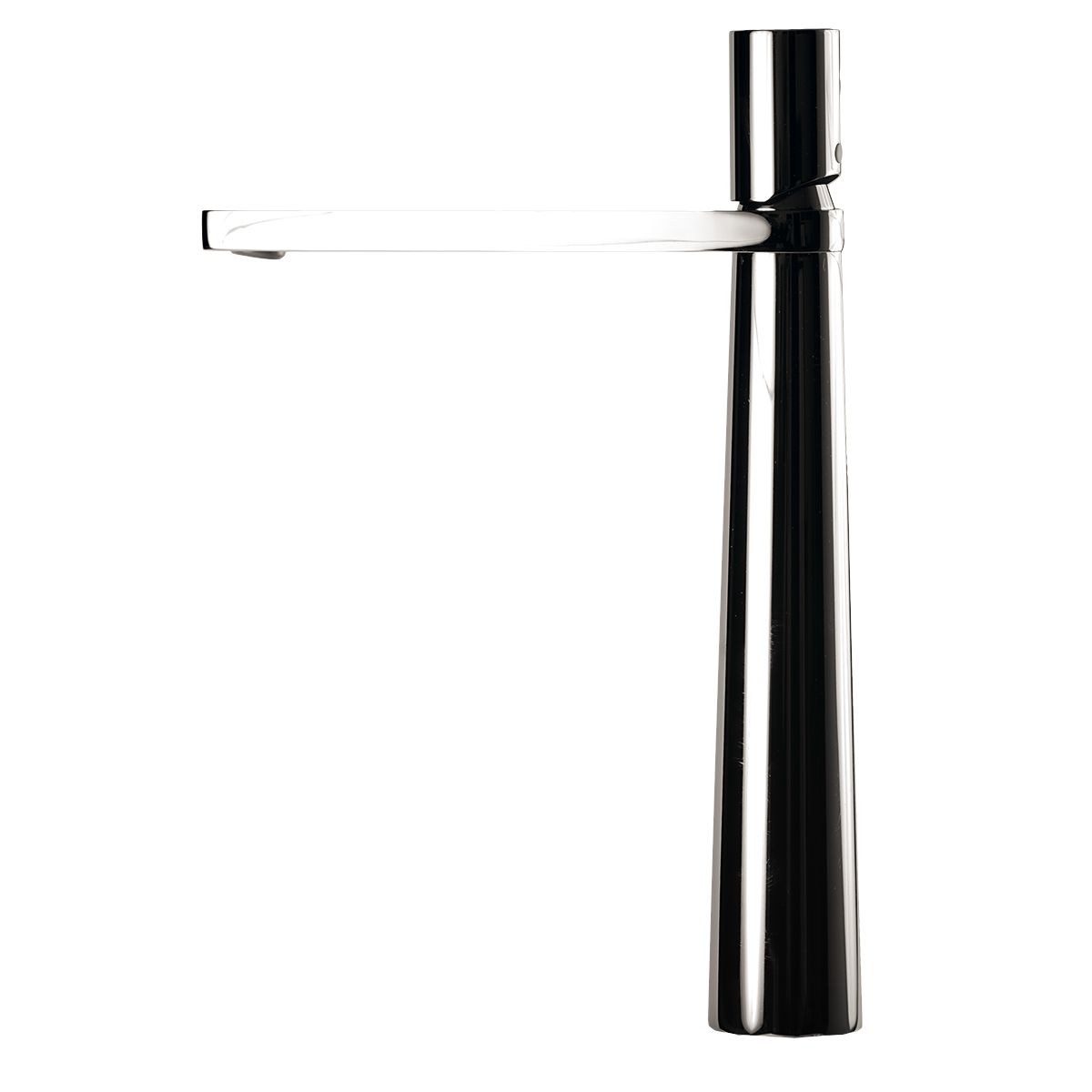 Waschbeckenarmatur Pilar, Chrom, Höhe 31,5 cm, Aufsatzmontage