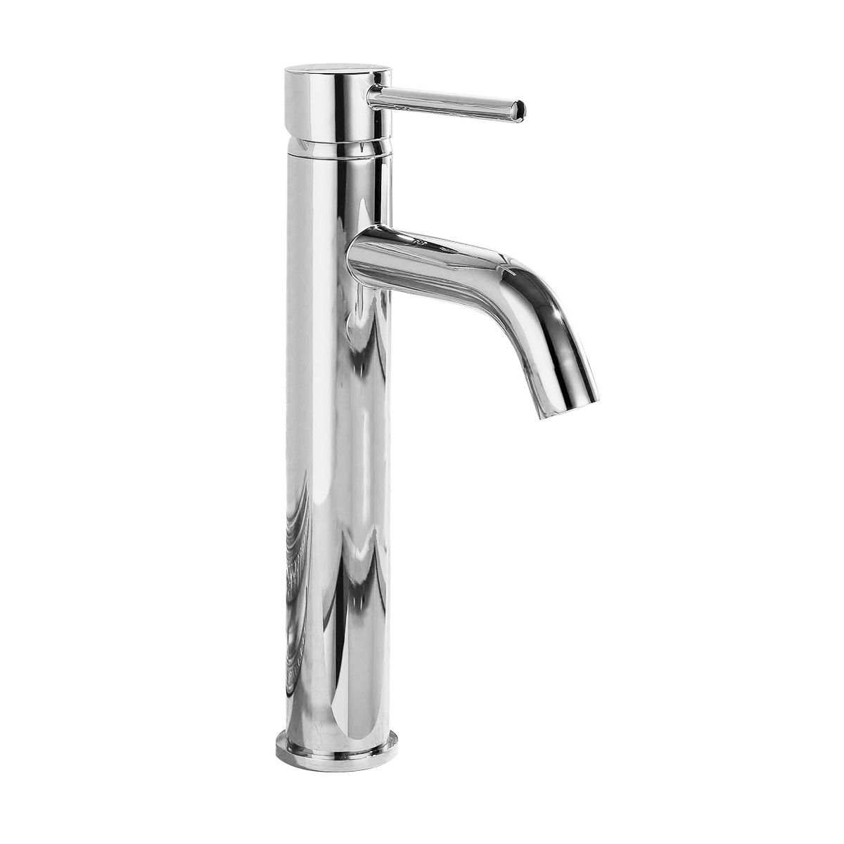 Waschbeckenarmatur REA-Lun High, Aufsatzmontage, Luftsprudler, Chrom-Finish