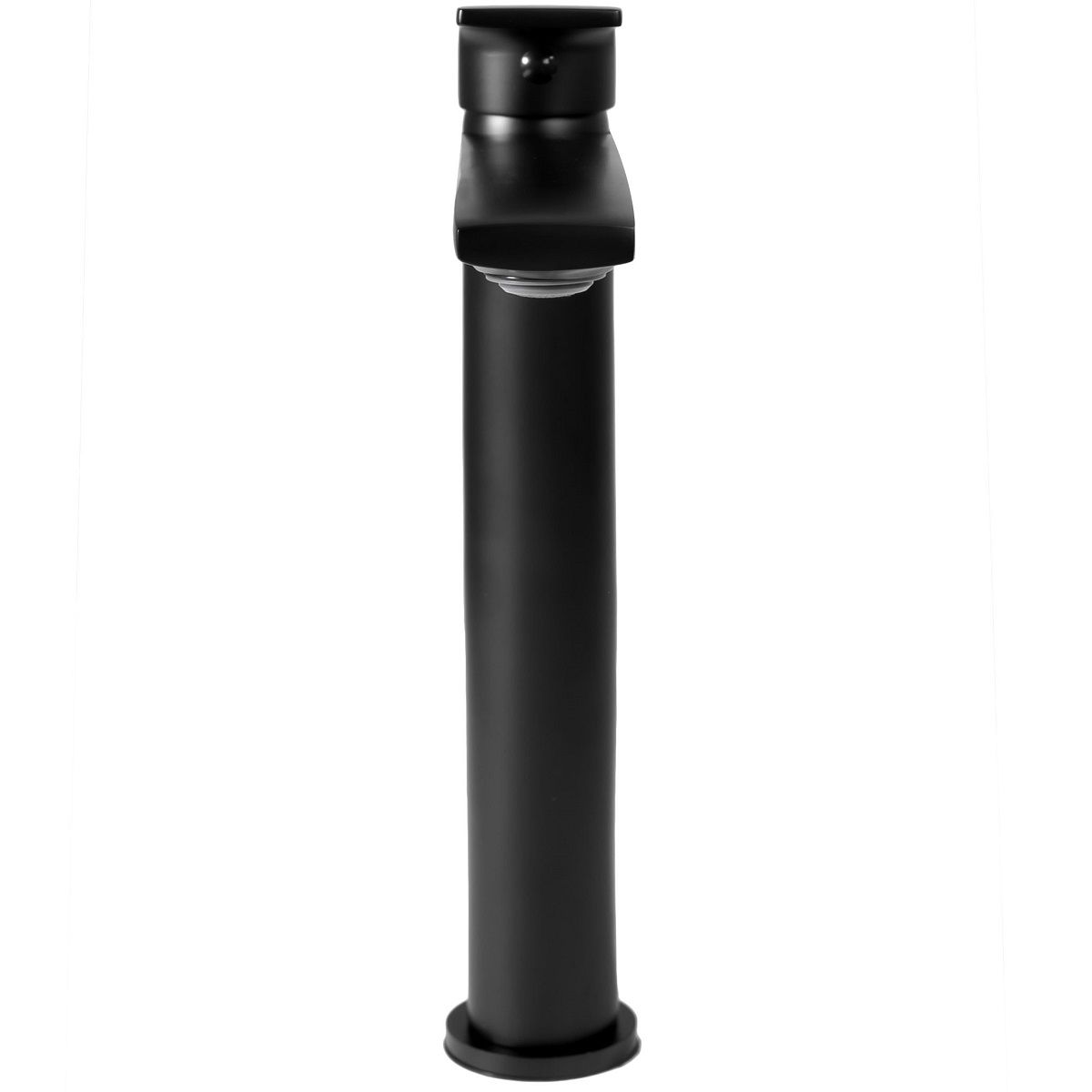 Waschtischarmatur REA-Luppo Black High, Aufsatzmontage, mattschwarzes Finish, Luftsprudler, besonderes Design