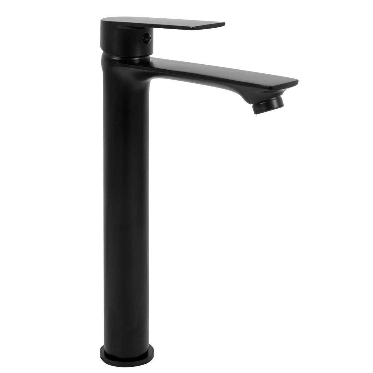 Waschtischarmatur REA-Mayson Black High, Aufsatzmontage, mattschwarzes Finish, Luftsprudler, besonderes Design