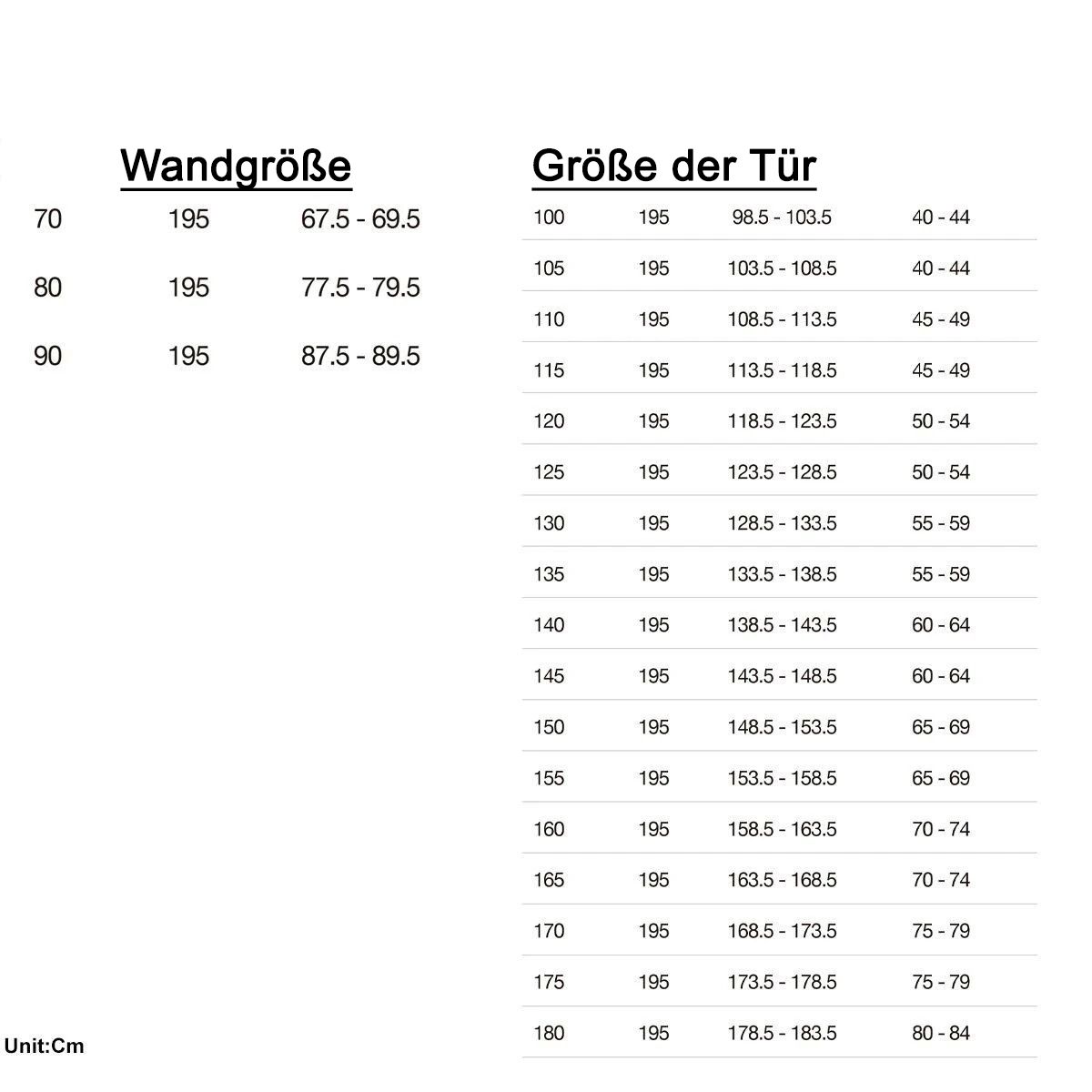 Duschkabine, fester Wand und Schiebetür, 6 mm Sicherheitsglas, 70x90 x100-160 cm,  Profil und Griff in Mattgold, Hanes