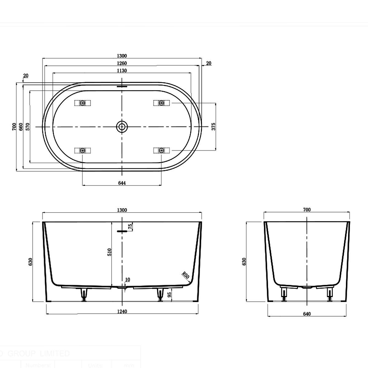 Japanische Badewanne, B-Ware, Sanitäracryl, Glänzend Weiß, 130x70 cm, Wärmeisolierung, Freistehend, Tokyo