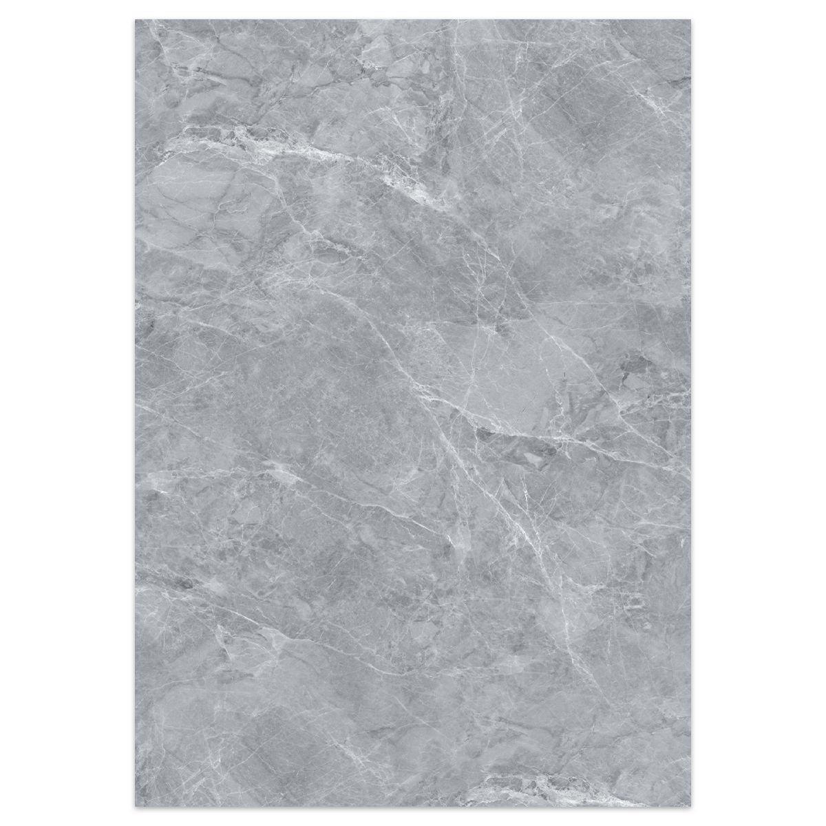 Duschwanne, Grau Pietra, matte Marmor-Oberfläche, Mineralkomposit, Maße 100-160x80-90 cm, zuschneidbar, Antonio