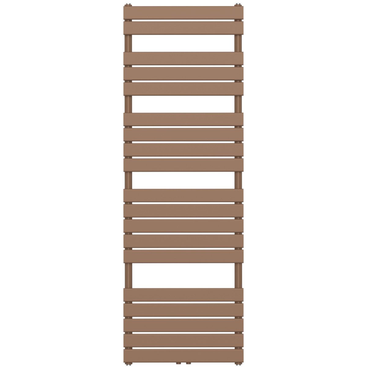 EGO Heizkörper – Nadir, Handtuchheizkörper aus Stahl, Cappuccino, 100-120-140-160-180x50 cm