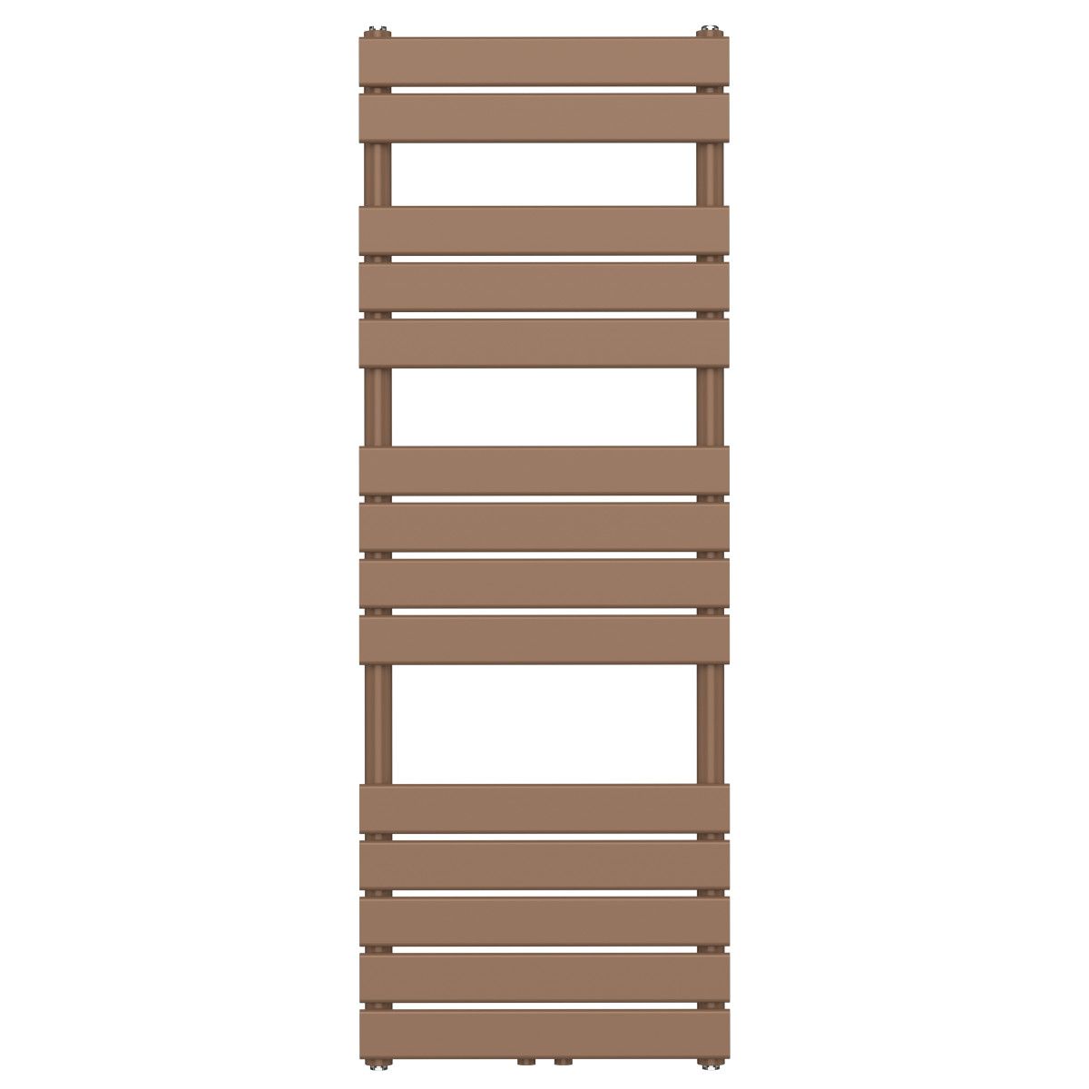 EGO Heizkörper – Nadir, Handtuchheizkörper aus Stahl, Cappuccino, 100-120-140-160-180x50 cm