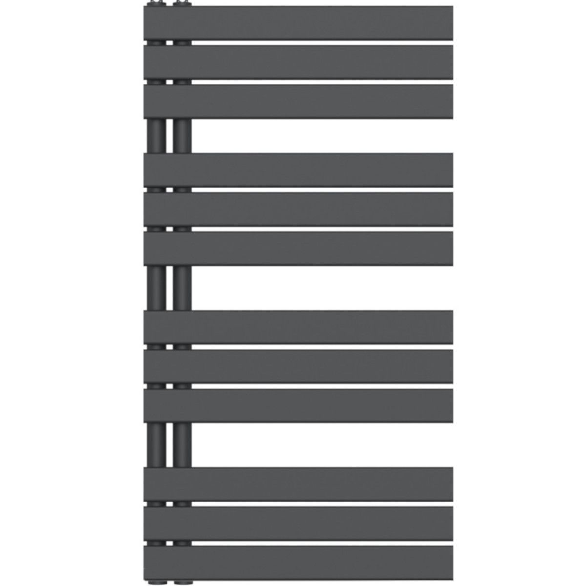 EGO Heizkörper – Nasim, Handtuchheizkörper aus Stahl, in 3 Farben erhältlich, 115-140-164 cm, Einzigartiges Design