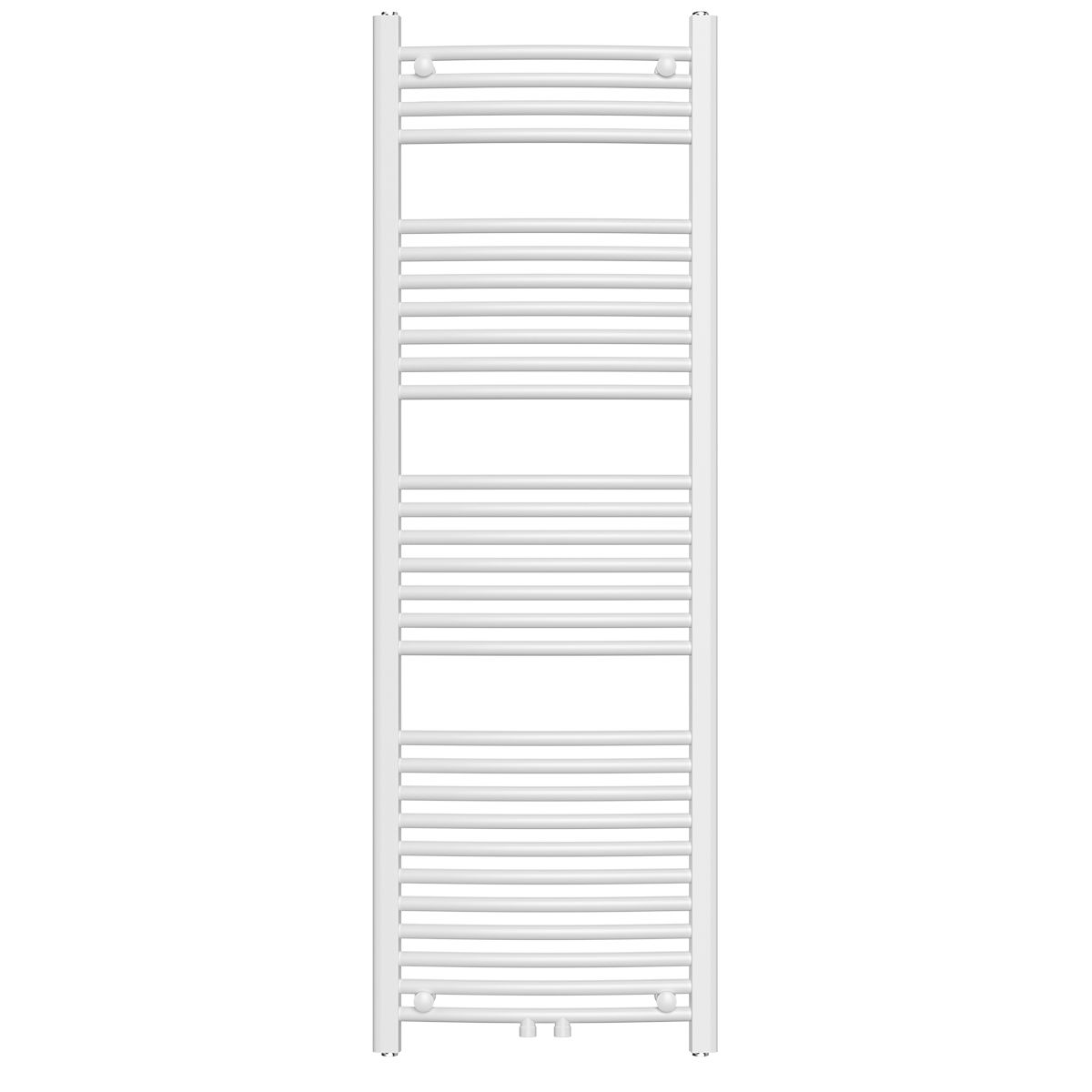 Heizkörper, Handtuchheizkörper aus Stahl, 120-150-180x50 cm, Weiß, Gebogenes Design, Terma