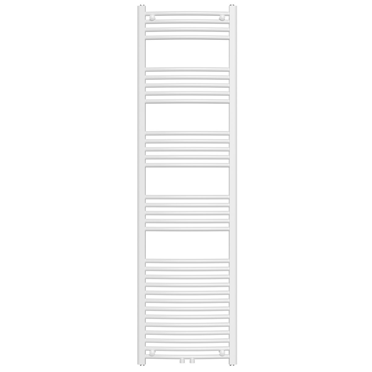 Heizkörper, Handtuchheizkörper aus Stahl, 120-150-180x50 cm, Weiß, Gebogenes Design, Terma