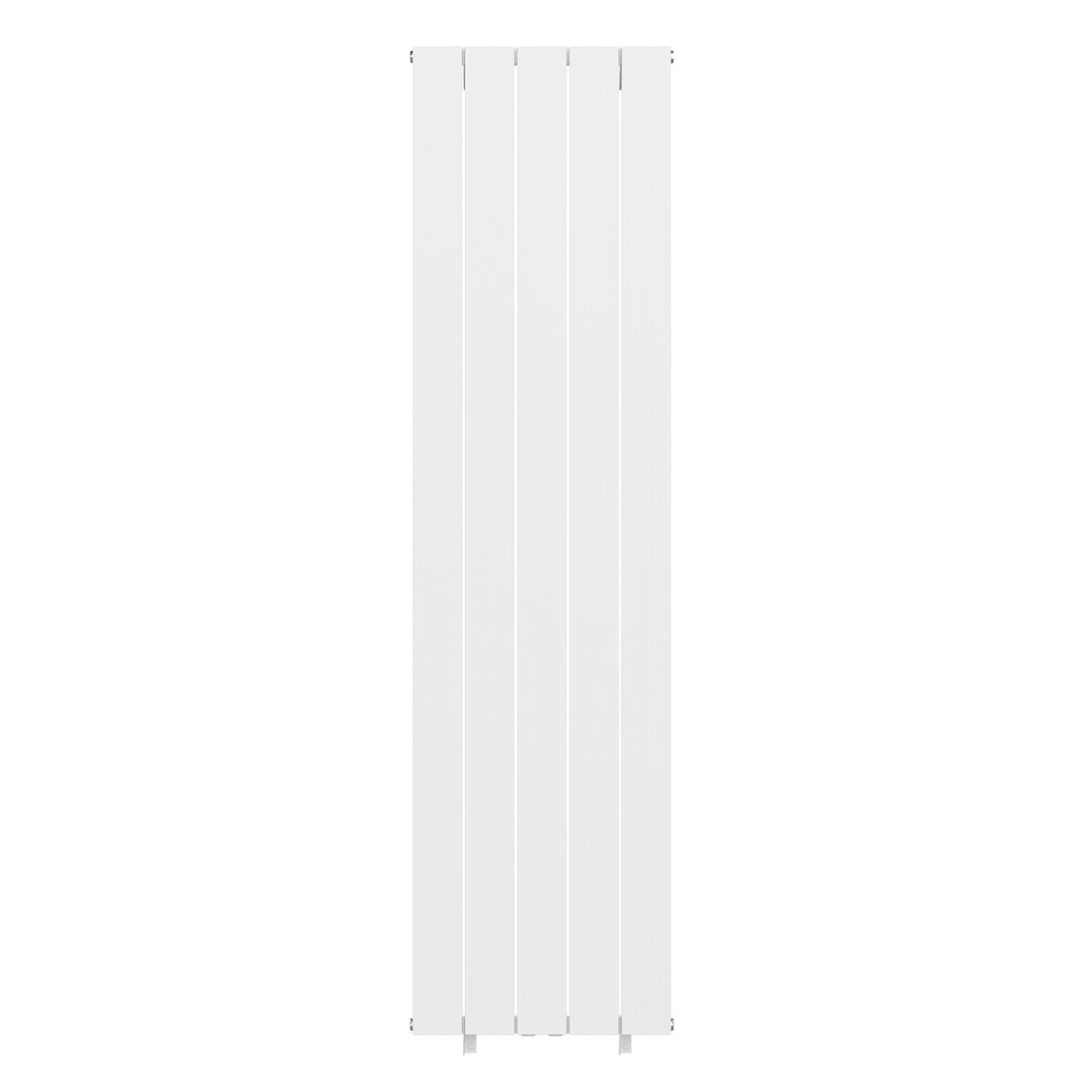 Vertikalheizkörper aus Aluminium 180x47 cm, 978 W, 5 Elemente, Weiß, Armonico