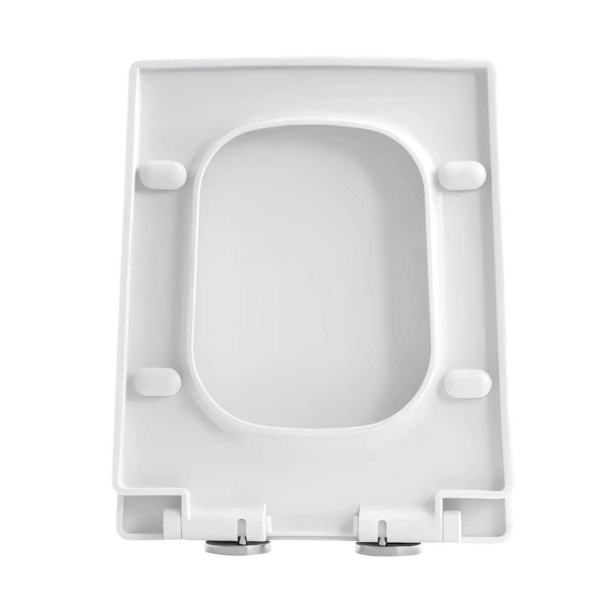 Duroplast-Deckel, Weiß, Quick-Release-System, Soft-Close für WC-Becken Enrico Weiß