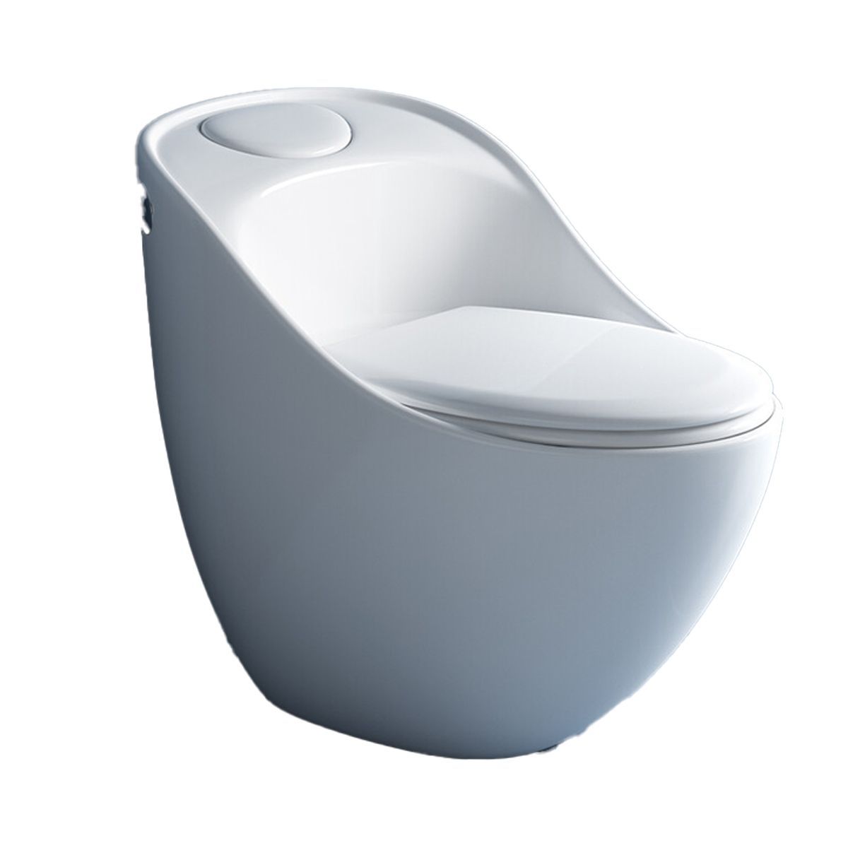 Duroplast-Deckel mit Soft-Close für WC-Becken Santa in Weiß
