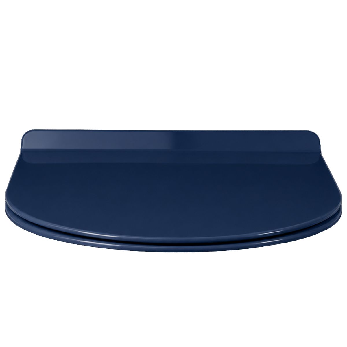 Duroplast-Toilettendeckel mit Soft-Close-Absenkautomatik und Quick-Release-System für Lazio WC, Terrazo Blau