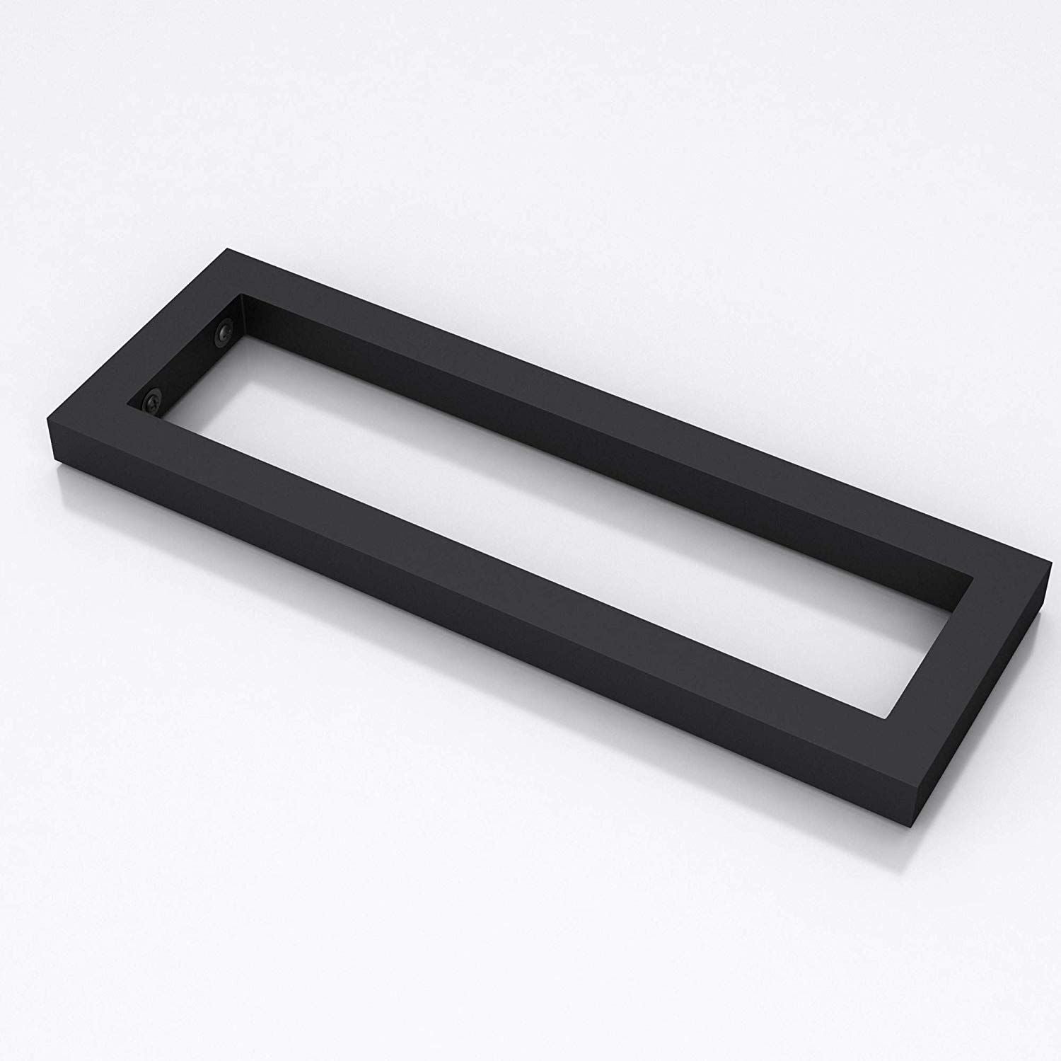 Waschbeckenkonsole, 45x15x3 cm, aus Edelstahl
