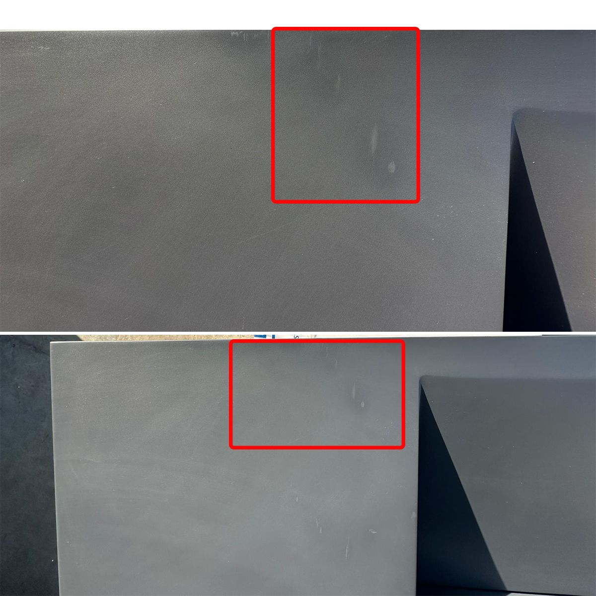 Waschbecken EGO 11, Versandrückläufer, Anthrazit Matt, 100x50 cm, Verbundwerkstoff, Aufsatzmontage, wandhängend, verdeckter Ablauf, mit Hahnloch
