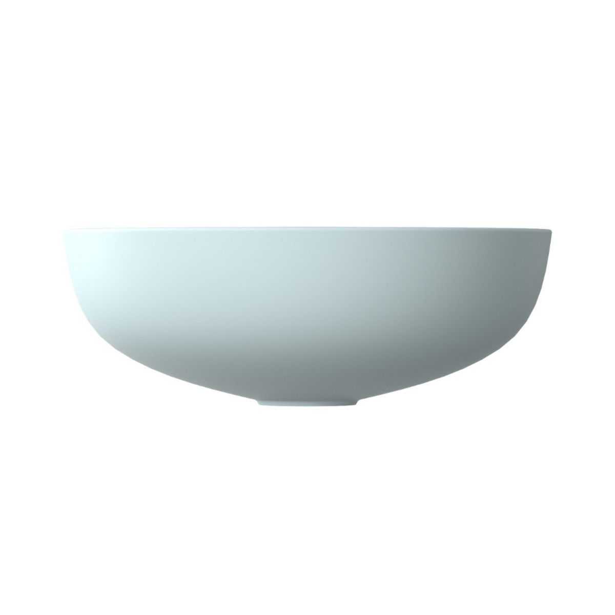 Waschbecken EGO Michael, 38x13.6 cm, Blau, Power Colour, halbmatt, Aufsatzmontage, hochwertige Sanitärkeramik