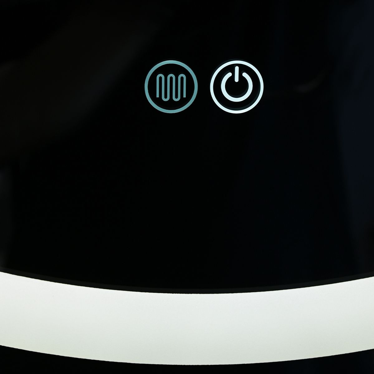 LED-Spiegel, Anti-Beschlag, Touch-Steuerung, goldener Rahmen, 5 mm Glas, 3 Lichtfarben, dimmbar, 80-90 cm, Cezara
