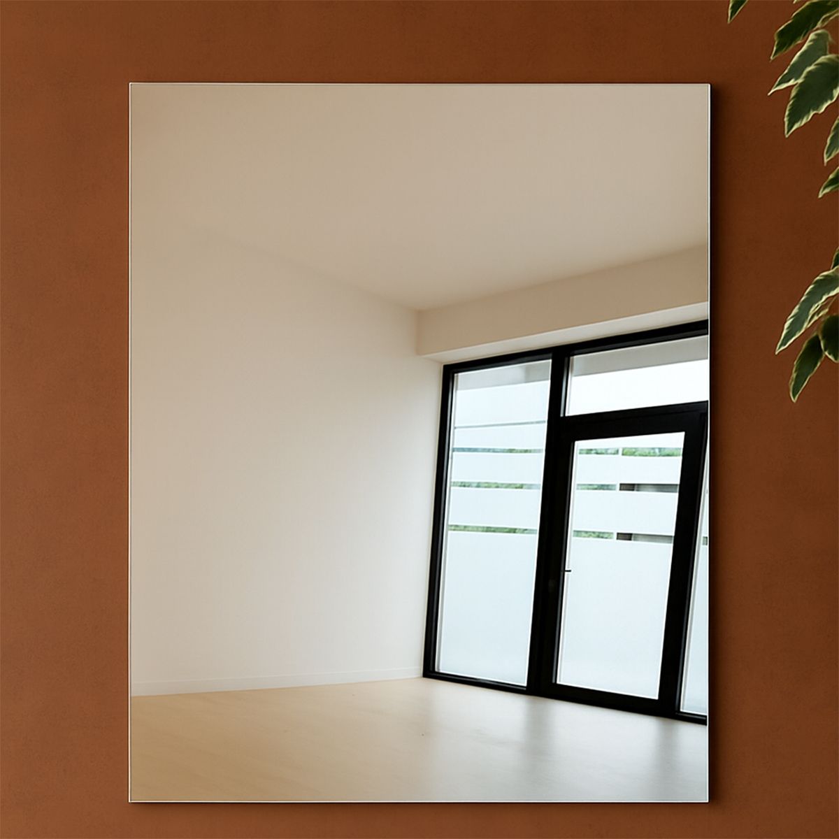 Spiegel, 5 mm Glas, reversible Montage, 70 x 90 cm, Clara