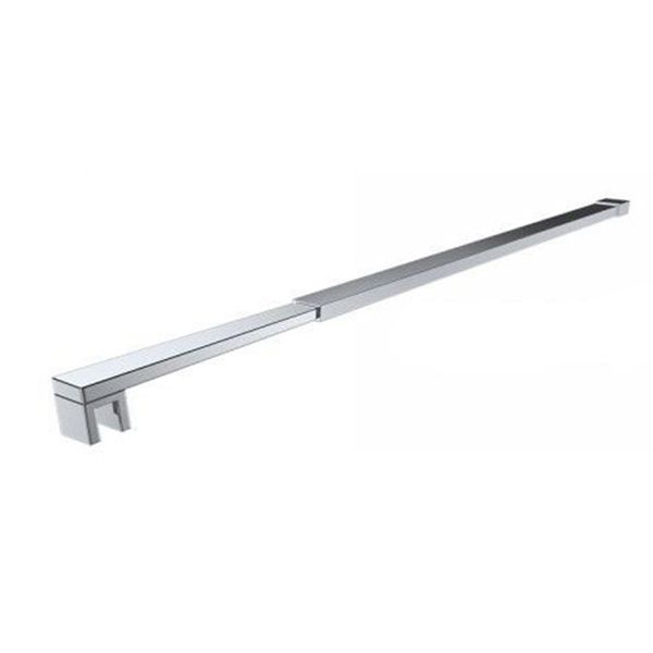 Walk-In Duschwand, Sicherheitsglas, teilweise satiniert 10 mm, 100, 120, 140 cm, Lotus-Effekt, Sicilia