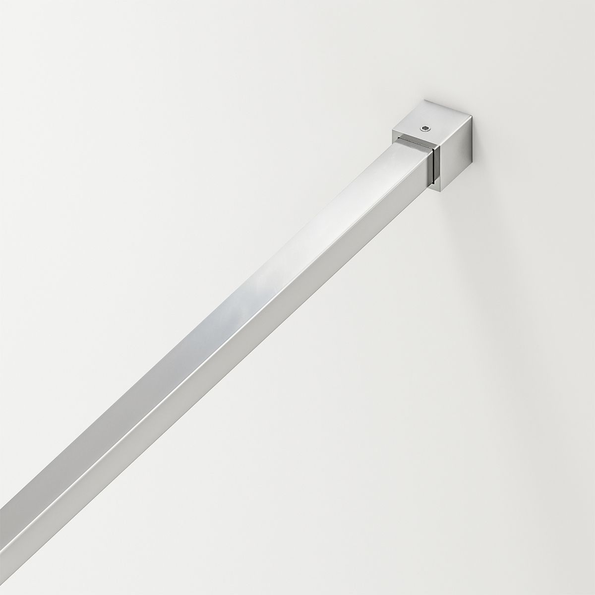 Walk-In Duschwand Ultra-Slim, 8 mm Sicherheitsglas, Maße 80-160x200 cm, verchromtes Profil, Nano Easy Clean, Matia