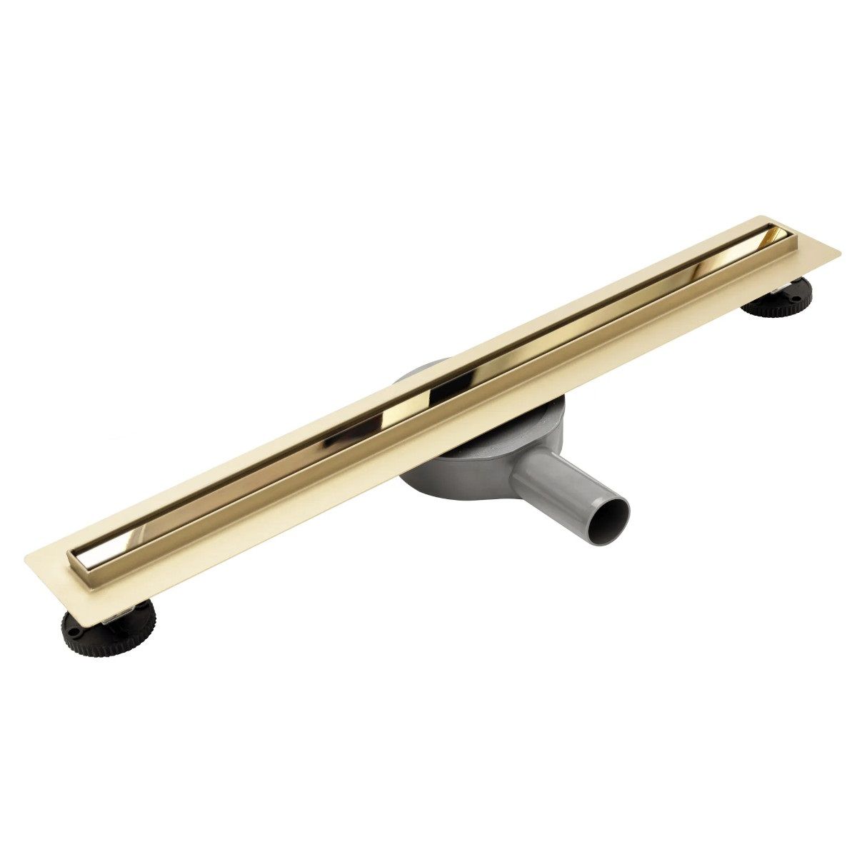 Duschrinne, REA-Neo Slim Mirror Gold Pro, Maße 90 und 100 cm, komplett, Ausführung Gold