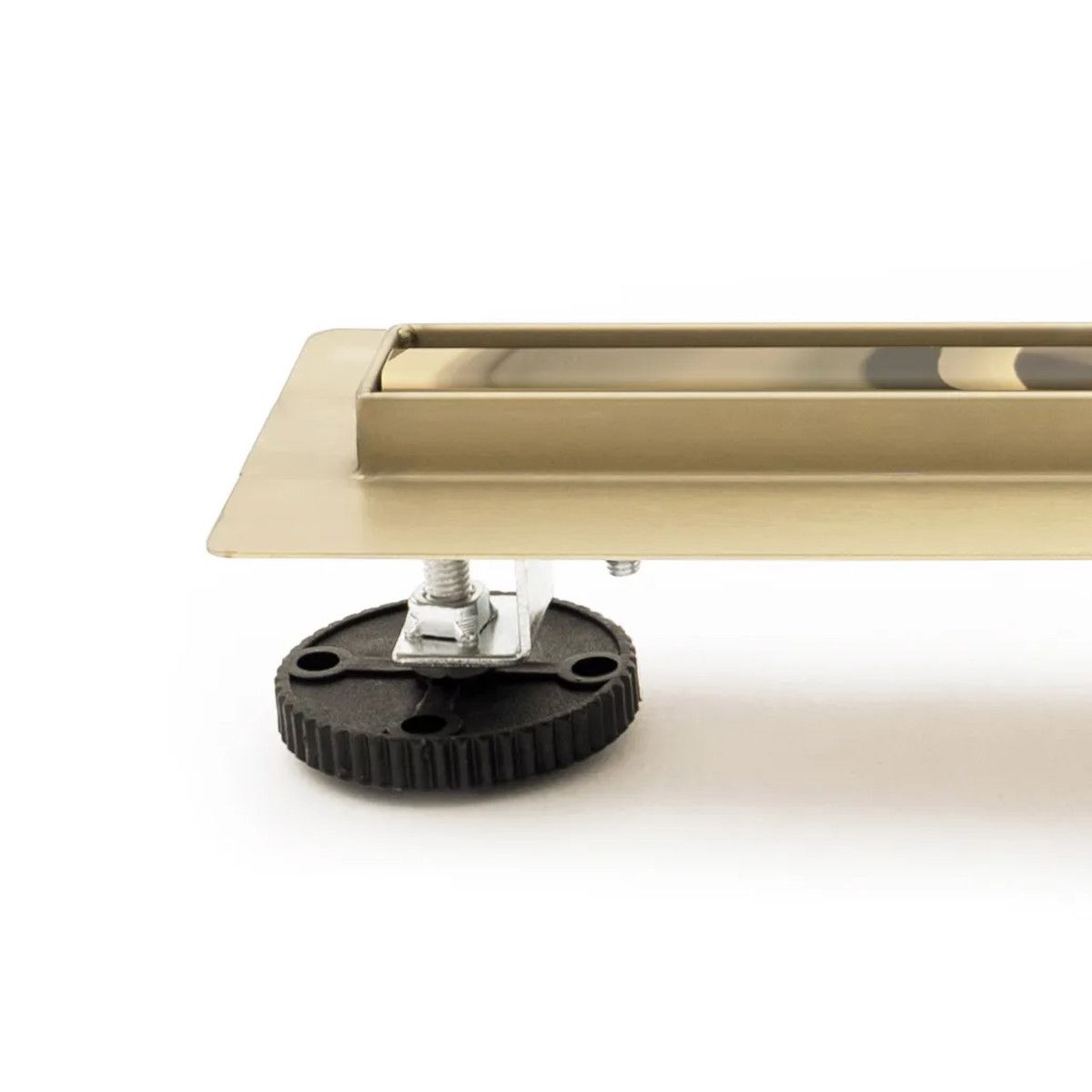 Duschrinne, REA-Neo Slim Mirror Gold Pro, Maße 90 und 100 cm, komplett, Ausführung Gold
