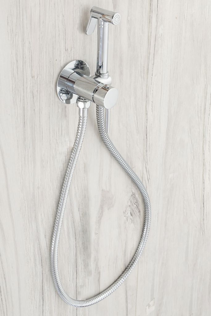 REA-Loop Armatur, Bidet-Funktion, Unterputzmontage, Chrom-Finish