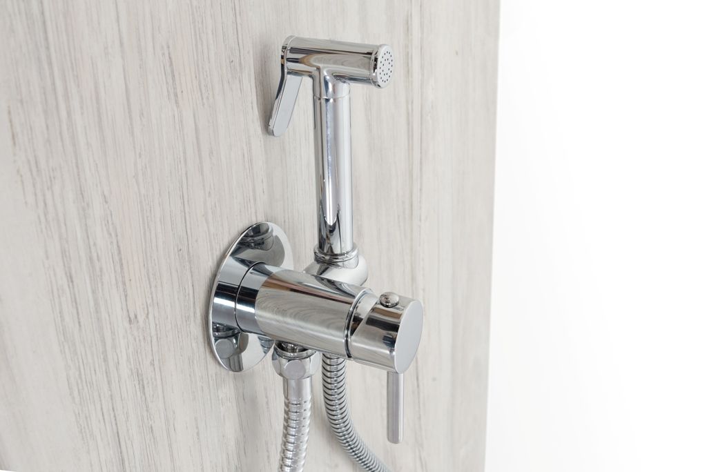 REA-Loop Armatur, Bidet-Funktion, Unterputzmontage, Chrom-Finish