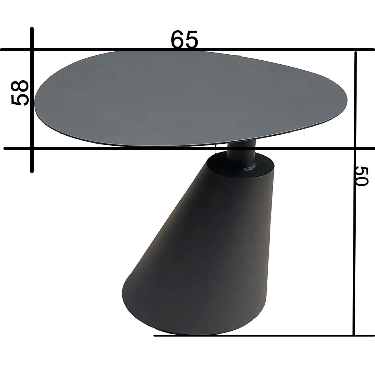 Set aus Tisch und 2 Stühlen, Terrasse oder Garten, Aluminium in Dunkelgrau, grünes Seilgeflecht, Oasis