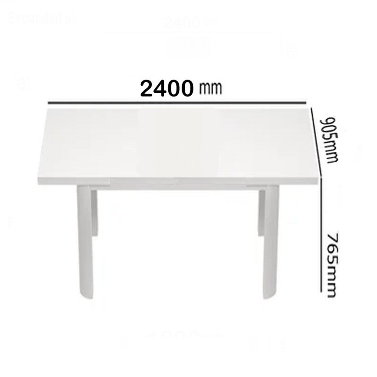 Möbelset für Terrasse oder Garten, Tisch aus Aluminium und Holz, 6 Stühle, Seilgeflecht, Torino